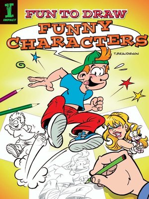 cover image of Fun to Draw Funny Characters